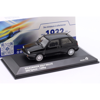 Volkswagen Golf Rallye G60 Syncro 1989 Black - skala 1:43 - Solido